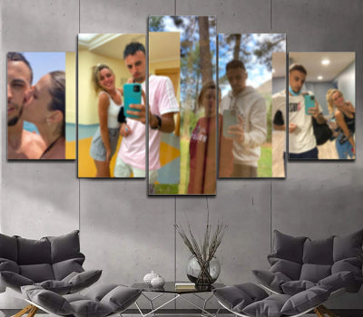 Personalizado a Medida Lienzo Artístico Edición Limitada 5 Piezas - ARTYHC™