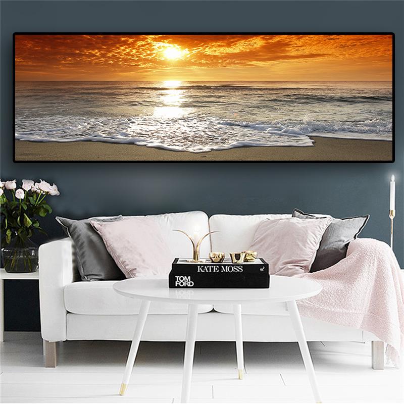 Lienzo de vistas al mar como regalo para una casa nueva