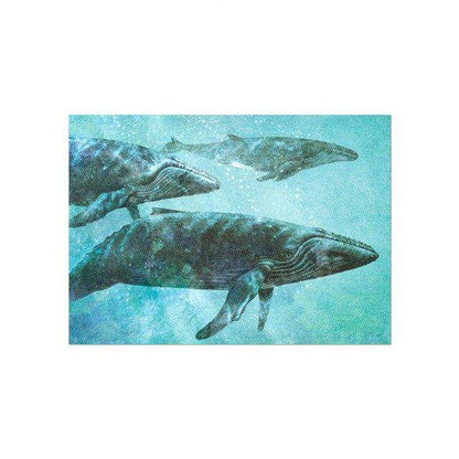 En el Fondo Marino Lienzo Artístico 1 Pieza - ARTYHC™