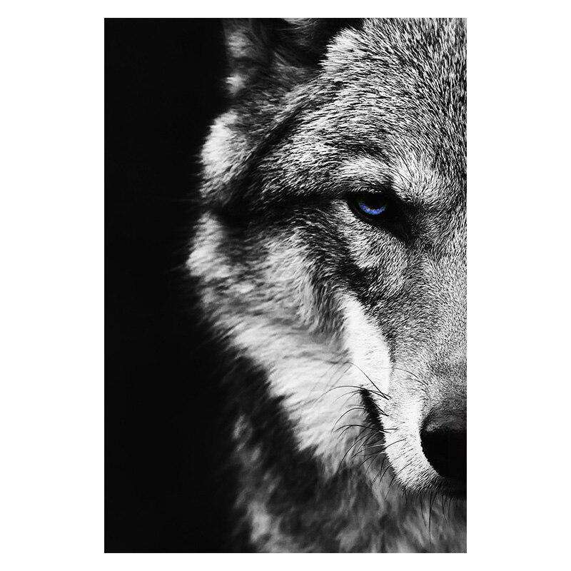La Mirada del Lobo Lienzo Artístico 1 o 2 Piezas - ARTYHC™
