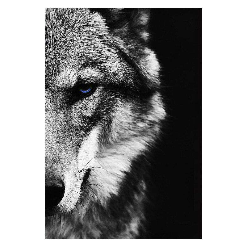 La Mirada del Lobo Lienzo Artístico 1 o 2 Piezas - ARTYHC™