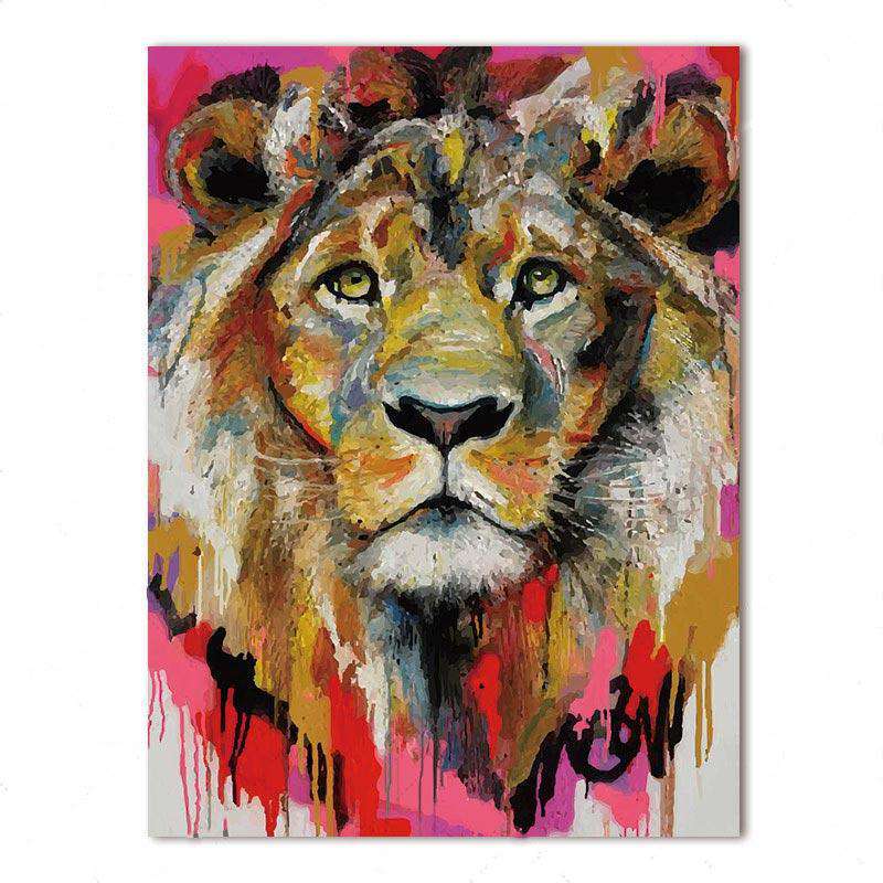 Animales Abstractos Lienzo Artístico 1 Pieza - ARTYHC™
