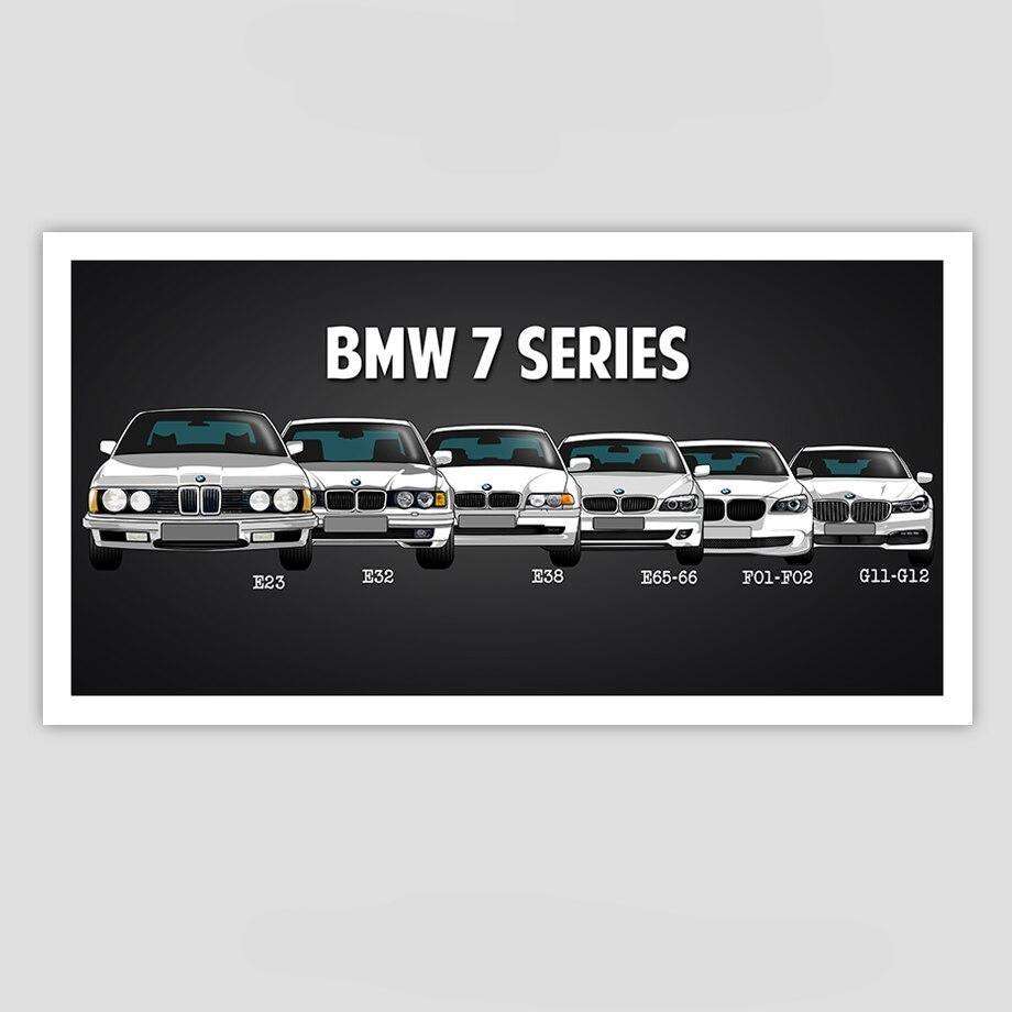 BMW Series Lienzo Artístico 1 Pieza - ARTYHC™
