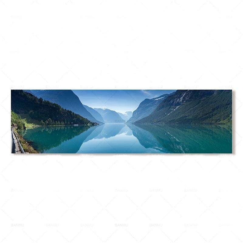 El Gran Lago Lienzo Artístico 1 Pieza - ARTYHC™