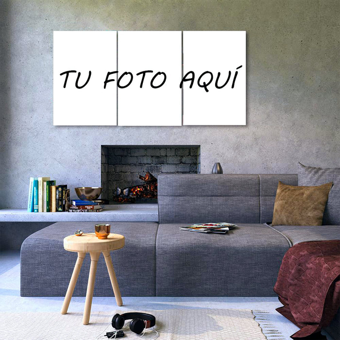 Lienzo personalizado de 3 piezas