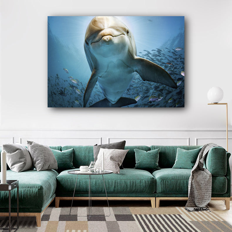 Vida de Delfín Lienzo Artístico 1 pieza - ARTYHC™