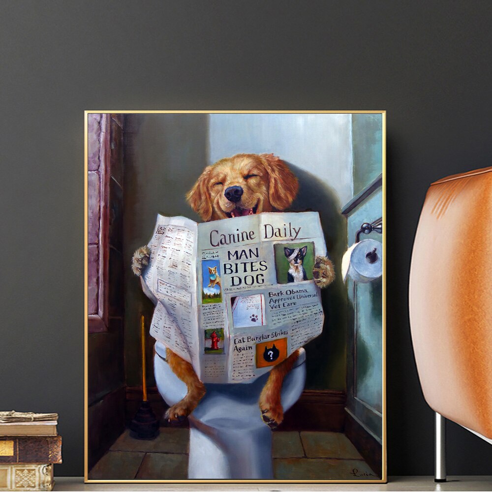 Otro día como Perros Lienzo Artístico Edición Limitada 1 Pieza - ARTYHC™