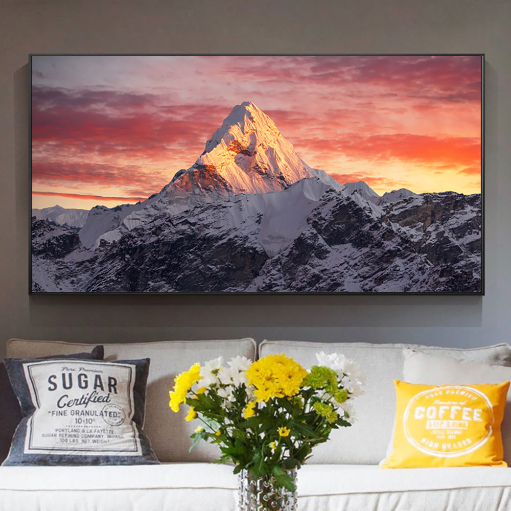 Atardecer en el Everest Lienzo Artístico Edición Limitada 1 Pieza - ARTYHC™