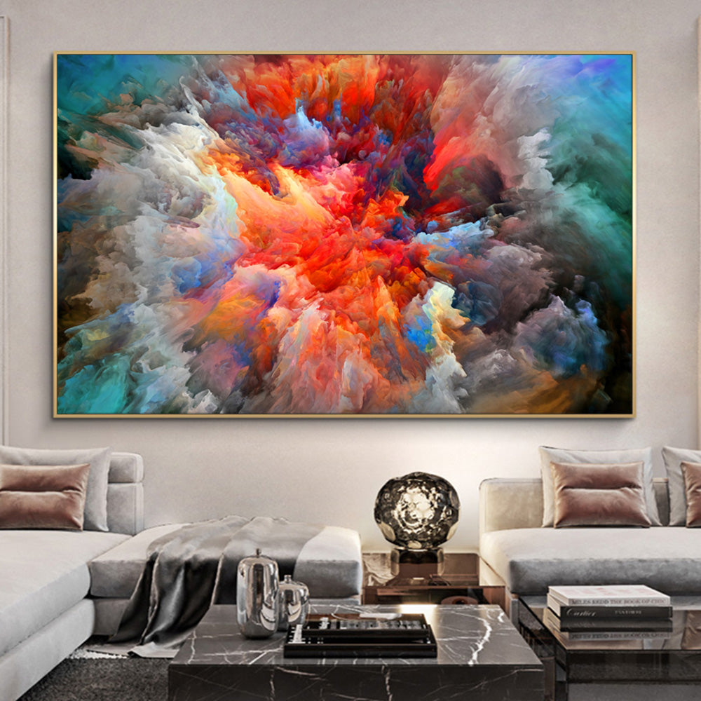 Choque Visual Lienzo Artístico Edición Limitada 1 Pieza - ARTYHC™