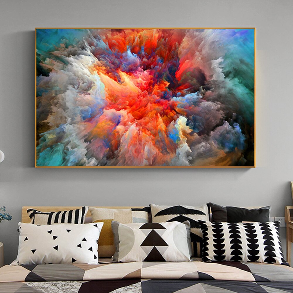 Choque Visual Lienzo Artístico Edición Limitada 1 Pieza - ARTYHC™