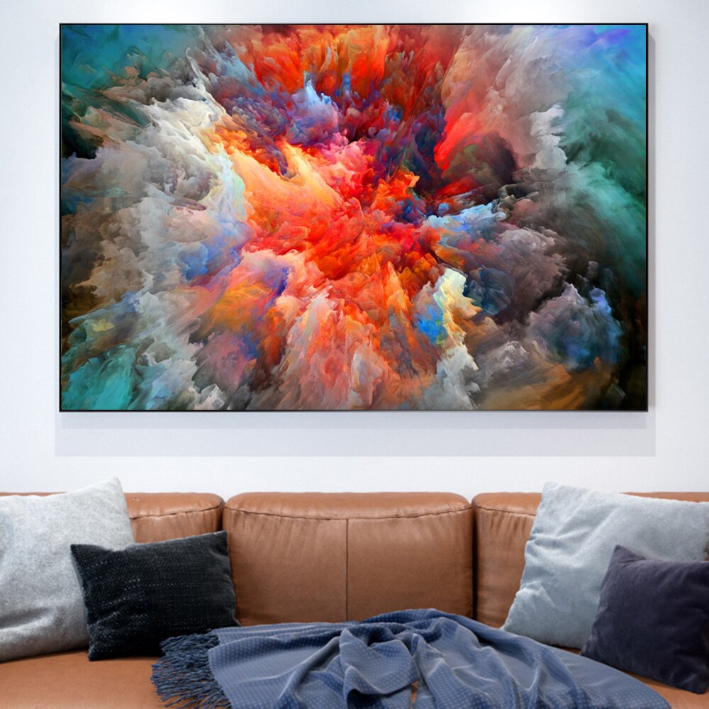 Choque Visual Lienzo Artístico Edición Limitada 1 Pieza - ARTYHC™