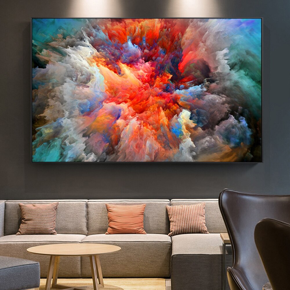 Choque Visual Lienzo Artístico Edición Limitada 1 Pieza - ARTYHC™