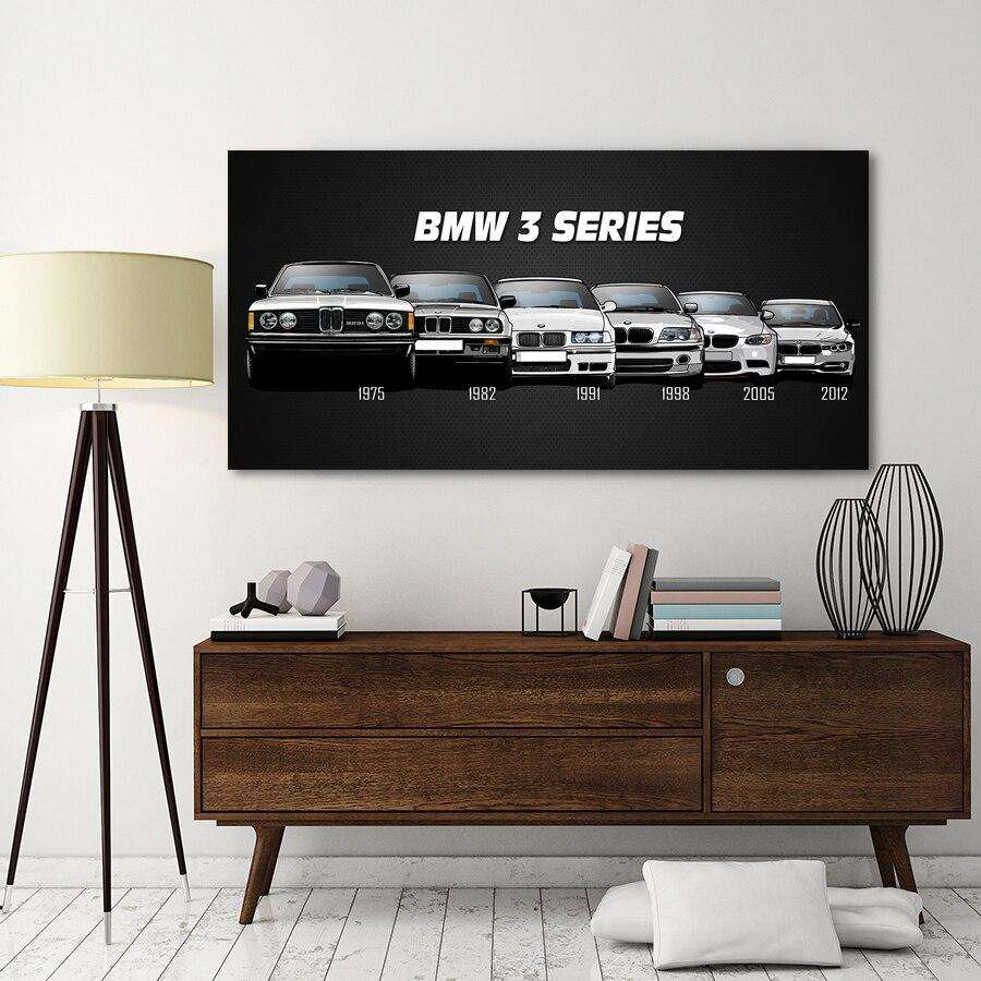 BMW Series Lienzo Artístico 1 Pieza - ARTYHC™