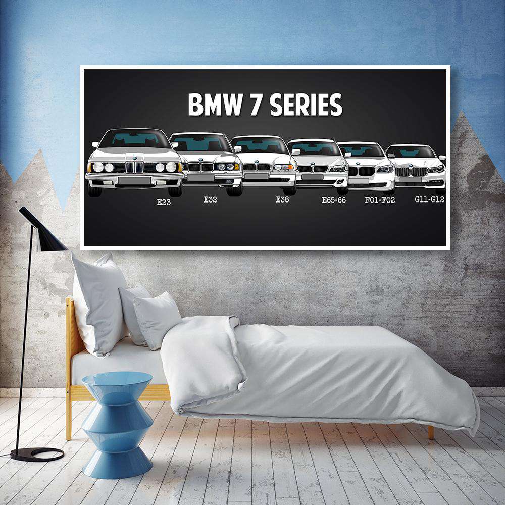 BMW Series Lienzo Artístico 1 Pieza - ARTYHC™