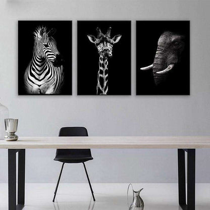 Elegancia Animal Estilo 2 Lienzo Artístico 1 Pieza - ARTYHC™
