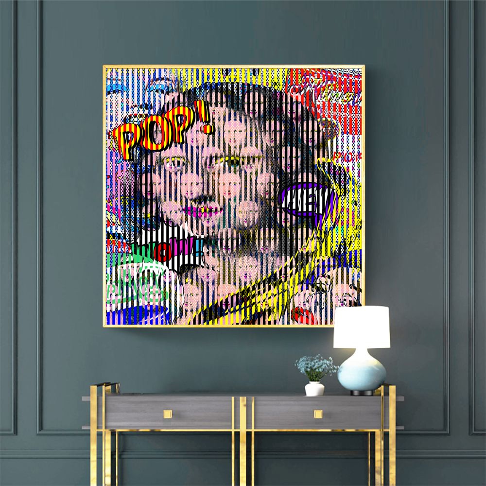 GRAFFITI ABSTRACTO Lienzo Artístico Edición Limitada 1 Pieza - ARTYHC™