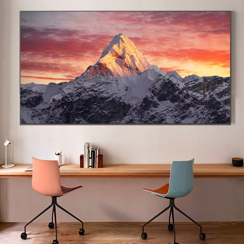 Atardecer en el Everest Lienzo Artístico Edición Limitada 1 Pieza - ARTYHC™