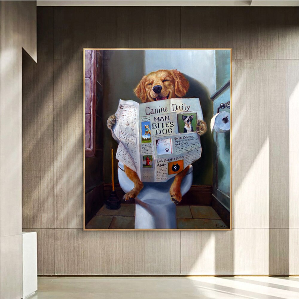 Otro día como Perros Lienzo Artístico Edición Limitada 1 Pieza - ARTYHC™