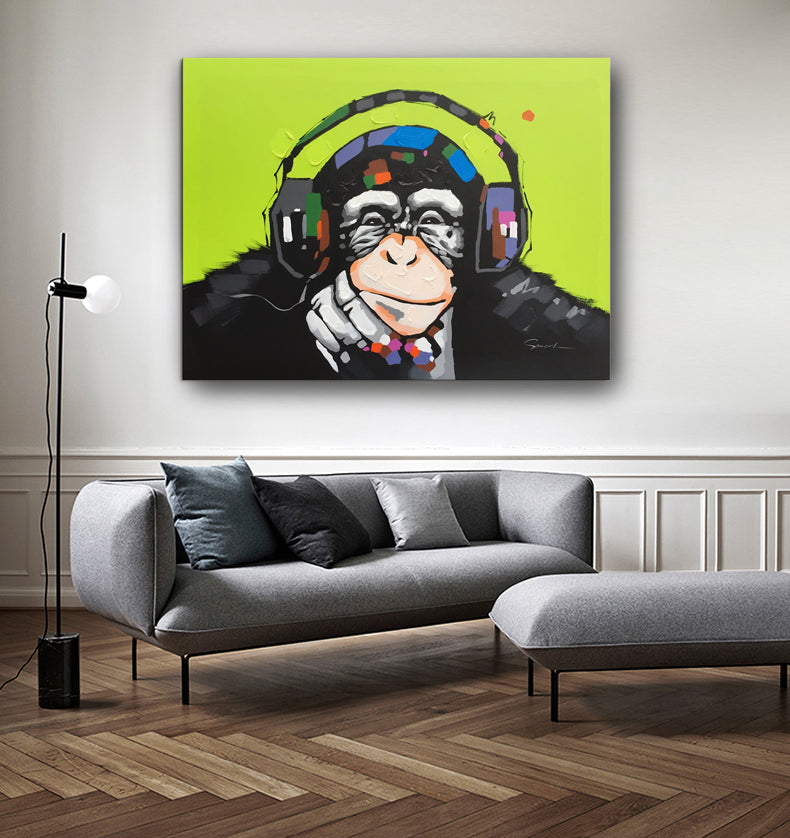 Music Money Estilo 2 Lienzo Artístico 1 Pieza - ARTYHC™