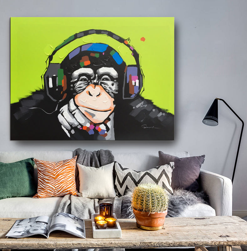 Music Money Estilo 2 Lienzo Artístico 1 Pieza - ARTYHC™