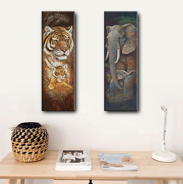 Animales en la Sabana Lienzo Artístico 1 Pieza - ARTYHC™