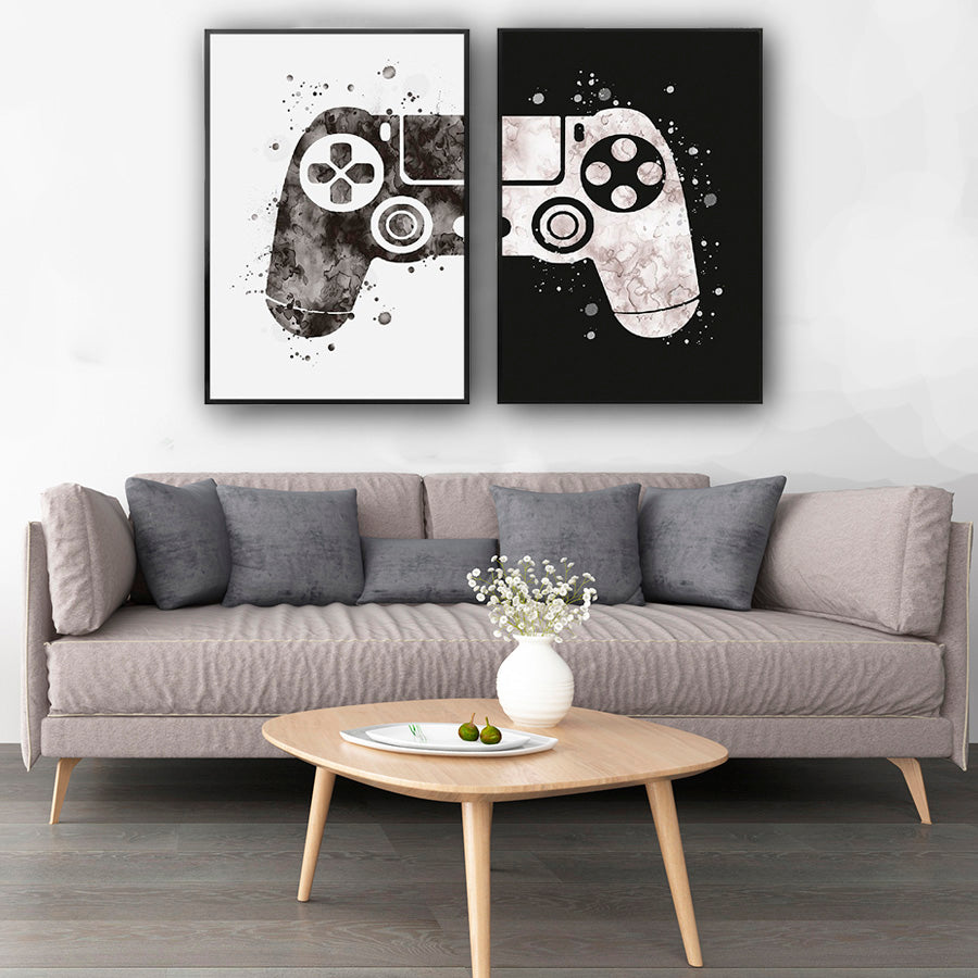 Gaming Controller Lienzo Artístico 2 Piezas - ARTYHC™