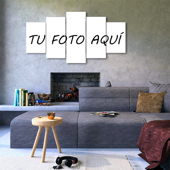 Lienzo personalizado de 5 piezas