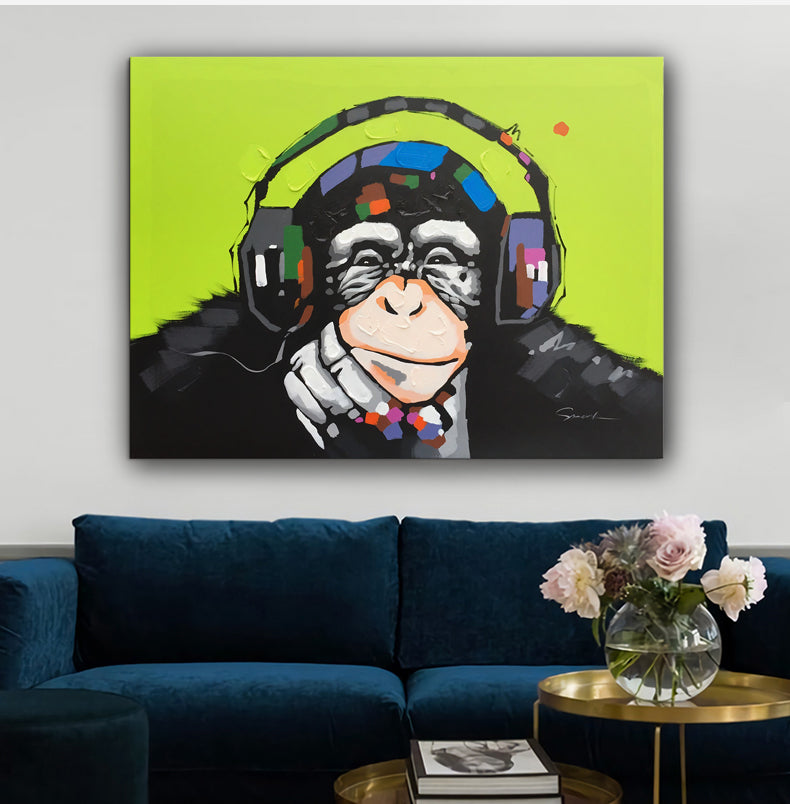 Music Money Estilo 2 Lienzo Artístico 1 Pieza - ARTYHC™