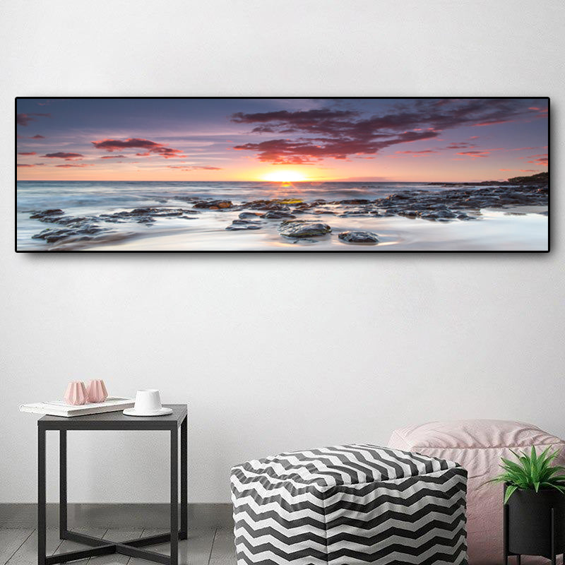 Atardecer en la Costa Lienzo Artístico 1 Pieza - ARTYHC™