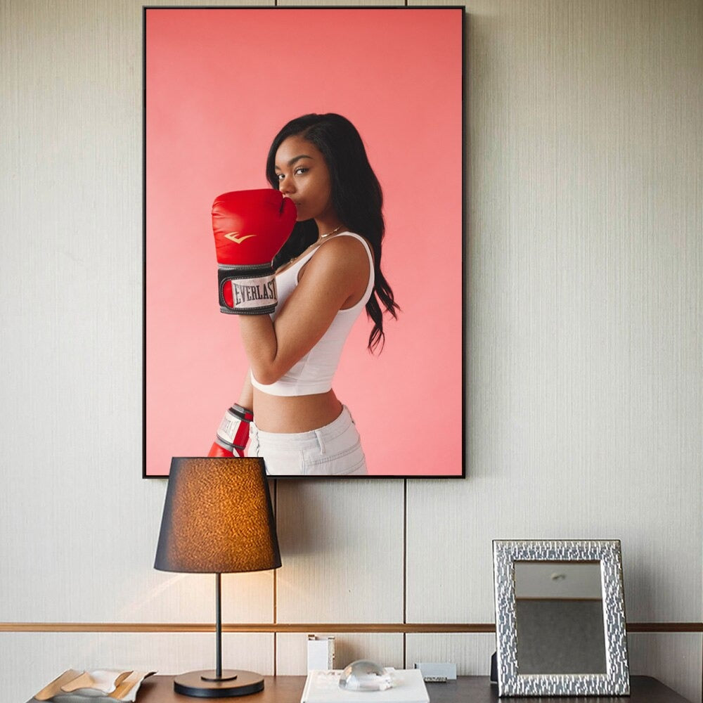 Boxer Girl Lienzo Artístico 1 Pieza - ARTYHC™