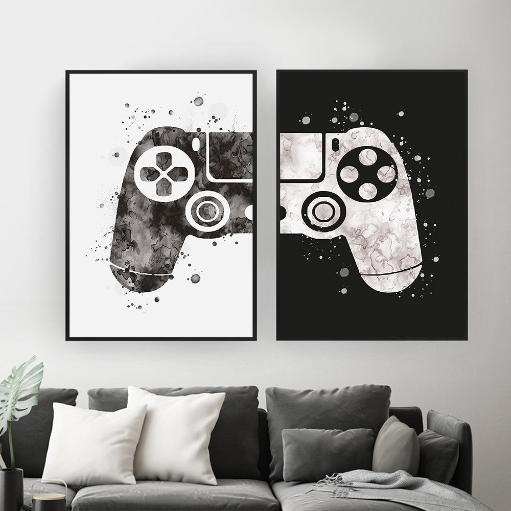 Gaming Controller Lienzo Artístico 2 Piezas - ARTYHC™