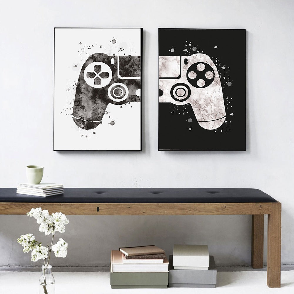 Gaming Controller Lienzo Artístico 2 Piezas - ARTYHC™