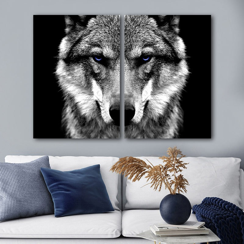 La Mirada del Lobo Lienzo Artístico 1 o 2 Piezas - ARTYHC™